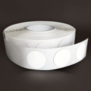 Tag 37 mm - Papier blanc + ferrite