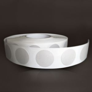 Tag 37 mm - Papier argenté mat